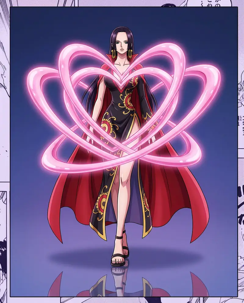 Preview of One Piece Anime Character Portrait Template