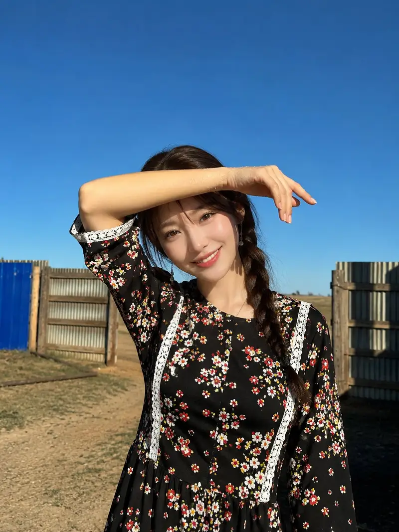 Preview of Candid Golden Hour Braid Portrait