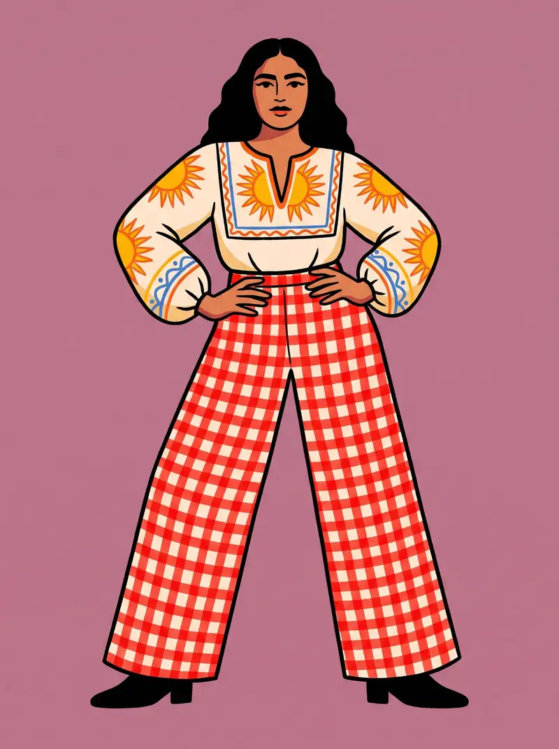 Preview of 2D Graphic Fashion Illustration