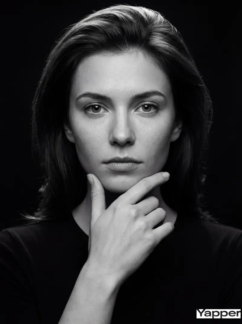 Preview of Fine-Art Cinematic Monochrome Portrait (Thinker Pose)