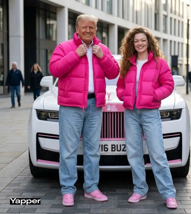 Preview of Street-Style Photoshoot with Donald Trump