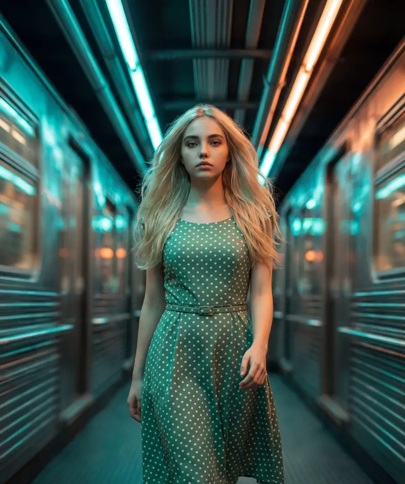 Preview of Cinematic Futuristic Tunnel Walk