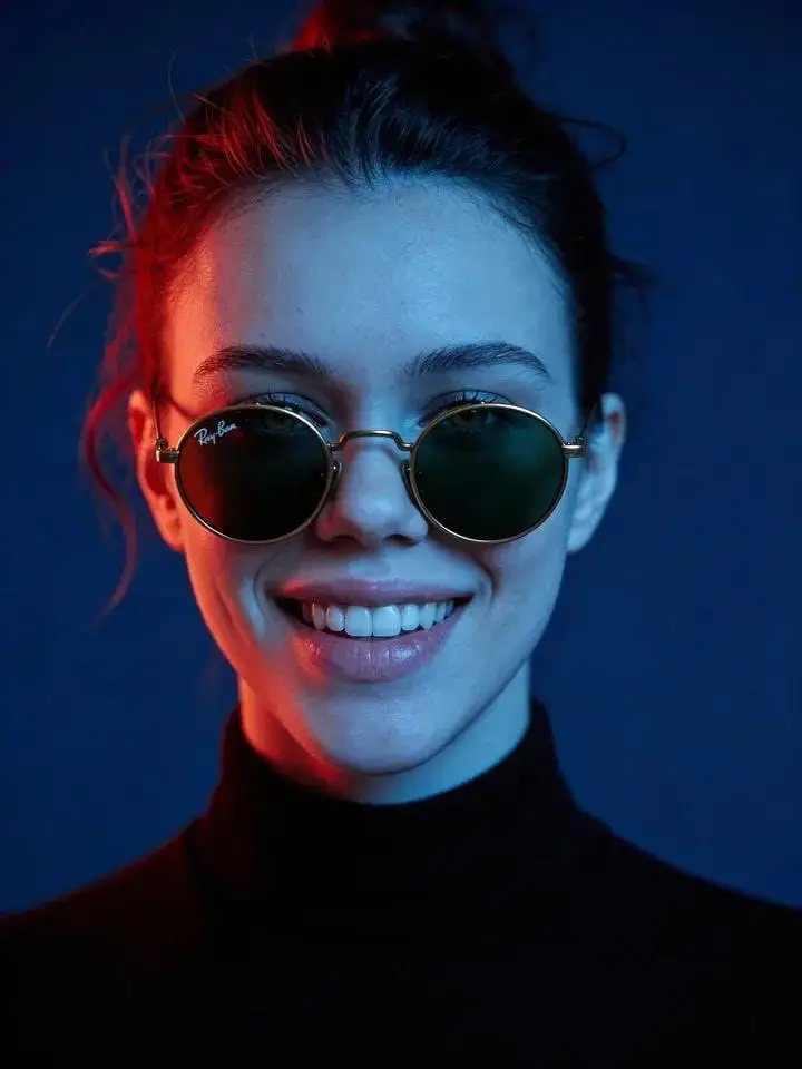 Preview of Cyber-Noir Cinematic Portrait
