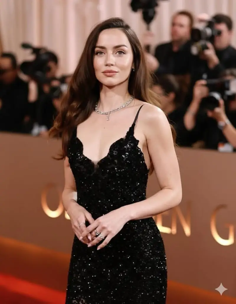Preview of Ana de Armas Red Carpet Glamour Portrait