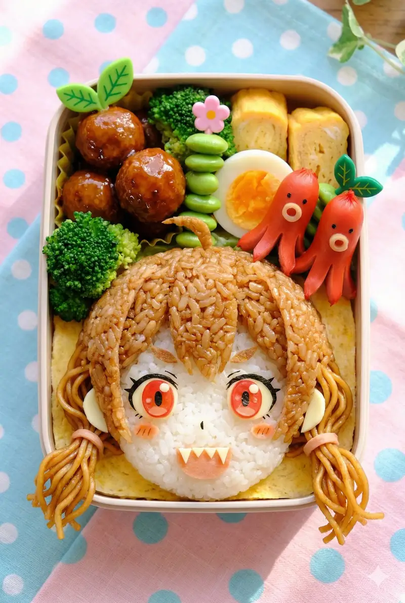 Preview of Kyaraben (Character Bento Box) Generation Prompt