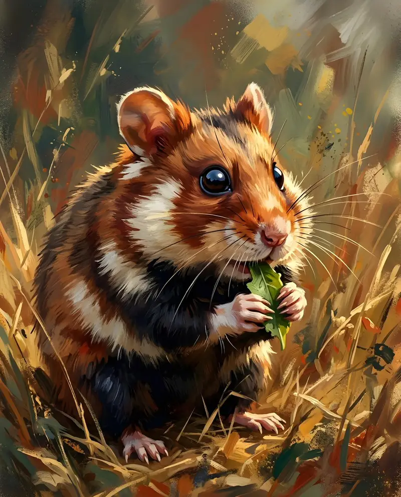 Preview of European Hamster Wildlife Photography
