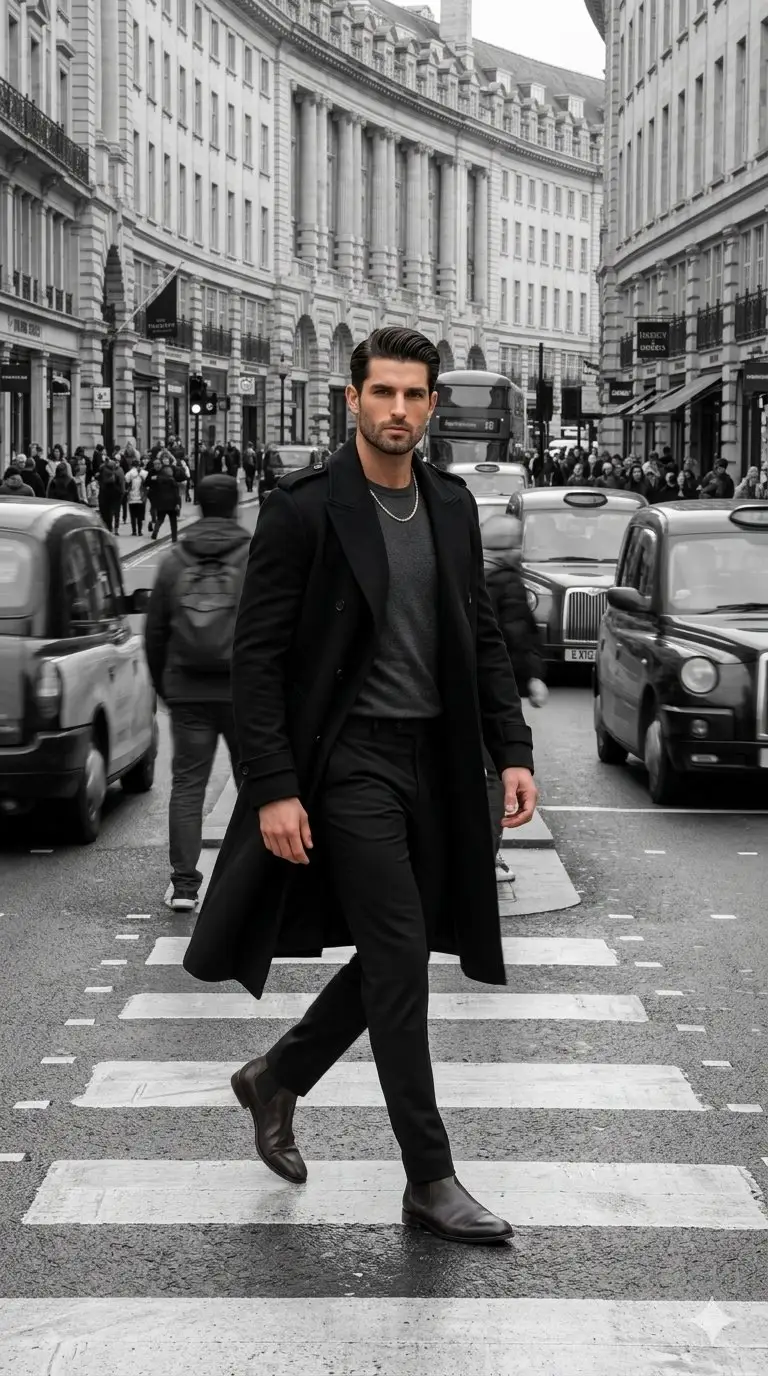Preview of Hyper-realistic Cinematic Street Portrait