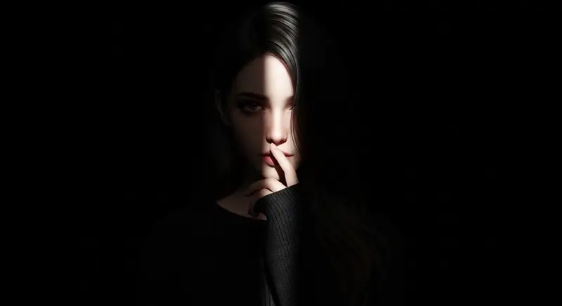 Preview of Hyperrealistic Anime Spotlight Portrait Prompt