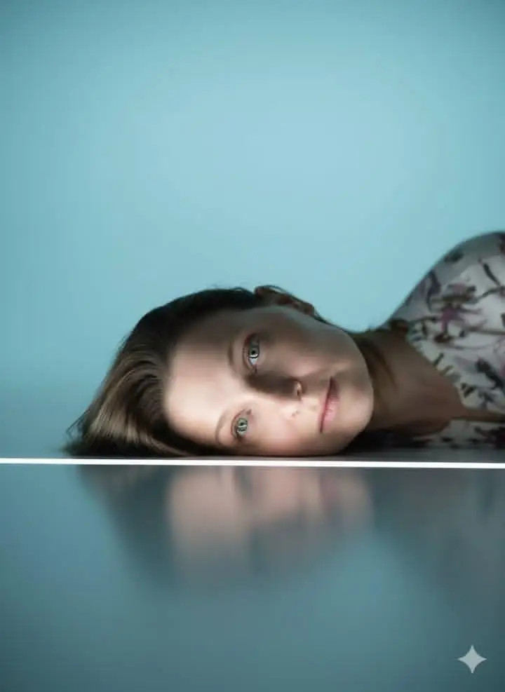 Preview of Identity-Locked Surreal Minimalist Editorial Portrait