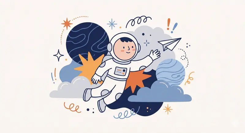 Preview of Whimsical Flat Illustration Generator