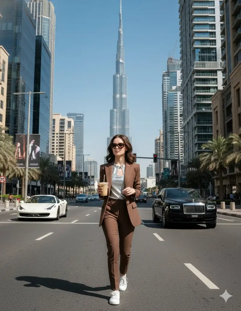 پیش‌نمایش Four Prompts for Ultra-Realistic Female Portraits (Dubai, Floral, 90s, Western)