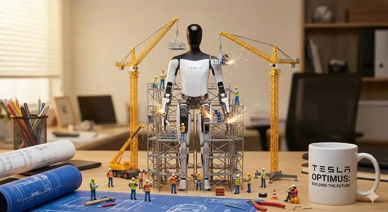 Preview of Miniature Construction Site Ad for a Product