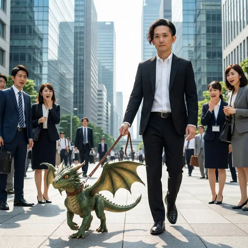 Preview of Dragon in the Office District