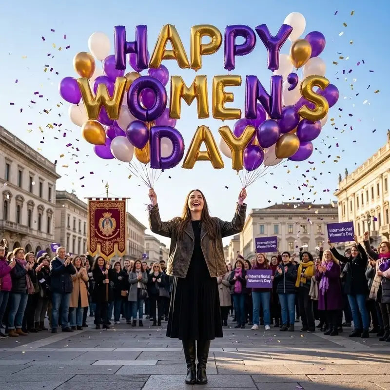 Preview of Cinematic Scene for Happy Women's Day
