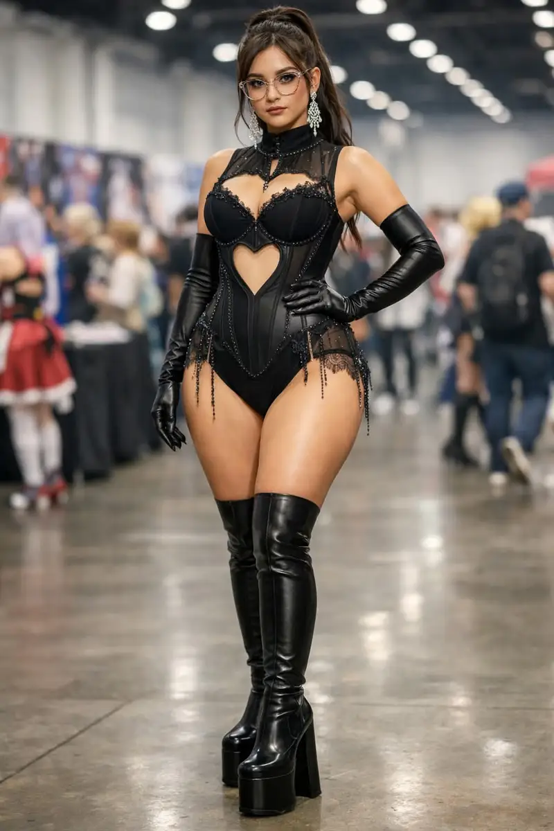 Preview of Convention Cosplay Outfit Prompt