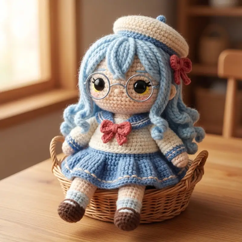 Preview of Amigurumi Style Conversion Prompt