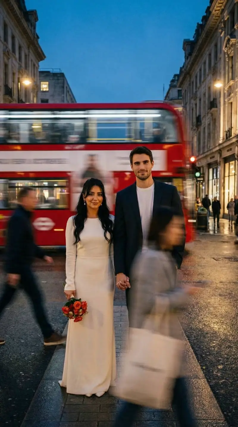 پیش‌نمایش Cinematic Street Romance with Slow Shutter Effect