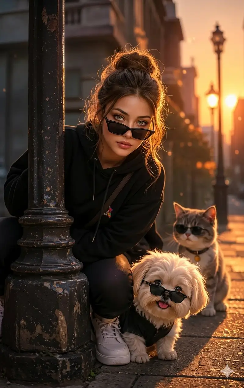پیش‌نمایش عکاسی خیابانی های‌فشن با حیوانات خانگی
