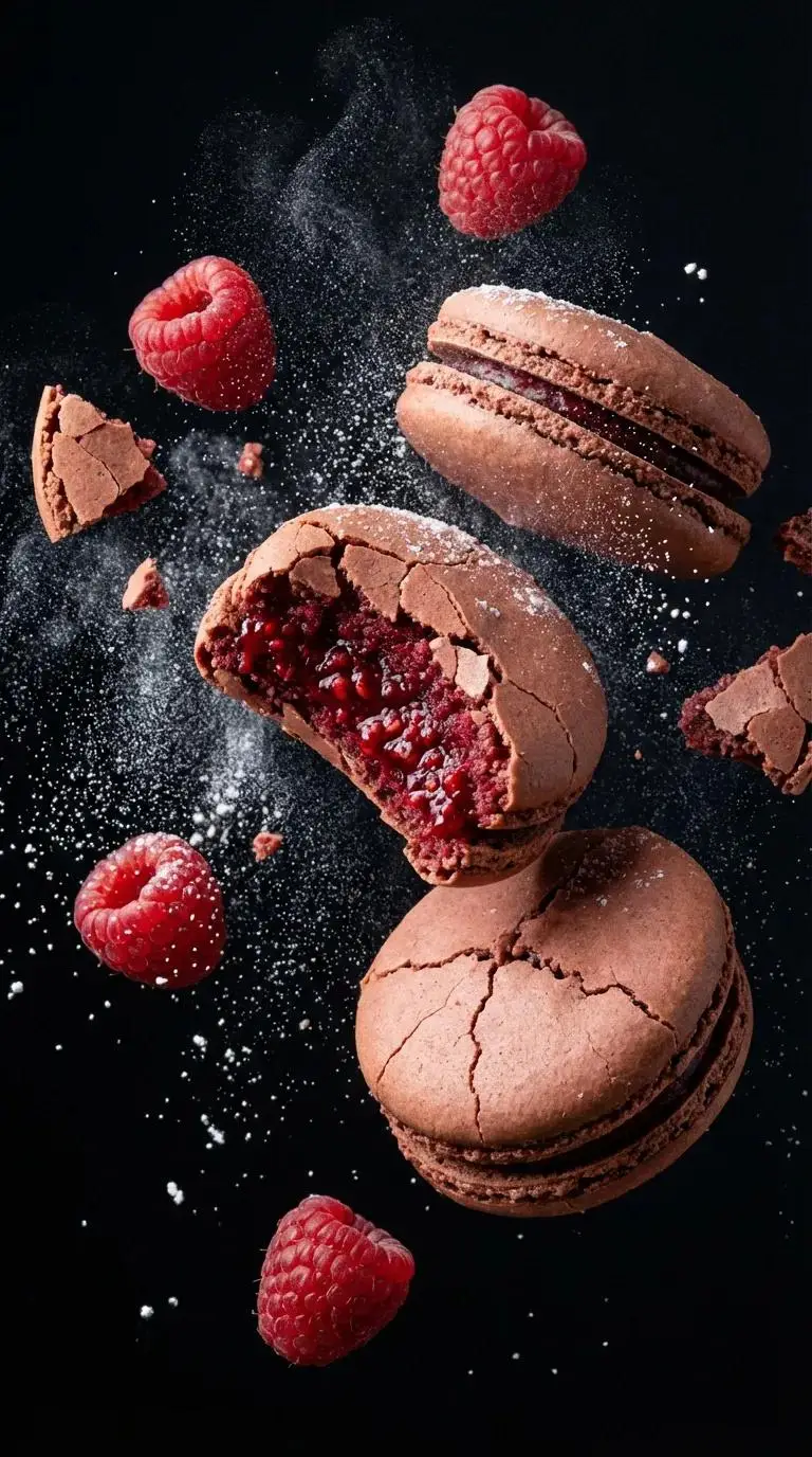 Preview of Luxury Floating Macarons Ad