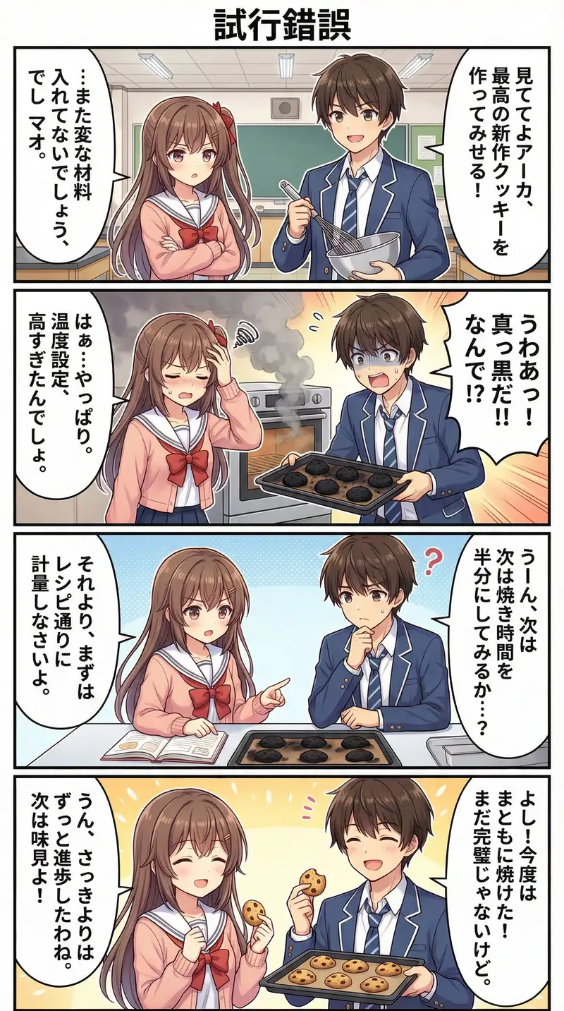 Preview of AI Manga Theme: Trial and Error