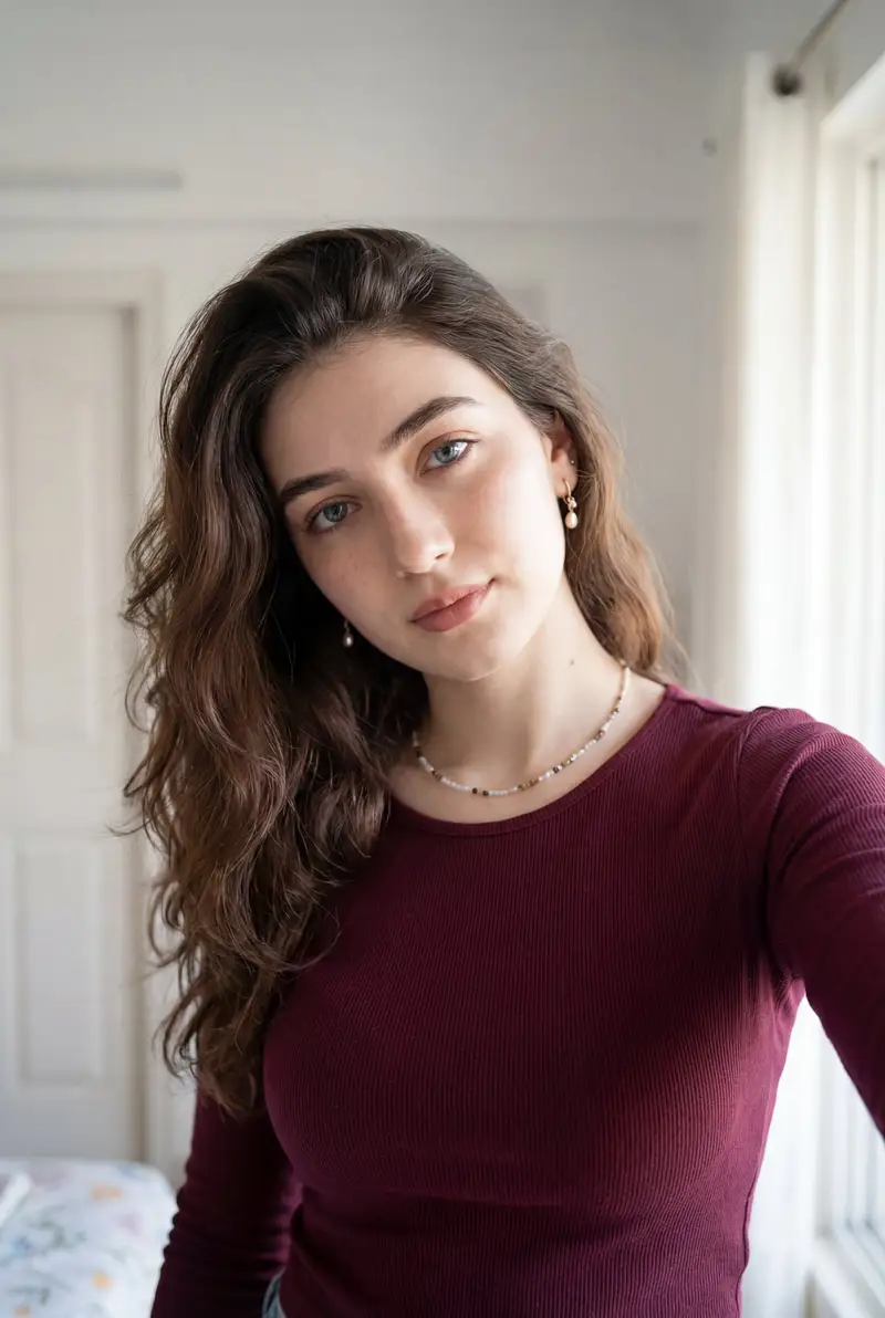 Preview of Ultra-Realistic Indoor Selfie Portrait