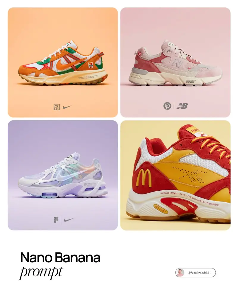 Preview of Brand x Sneakers Product Matchmaker Prompt