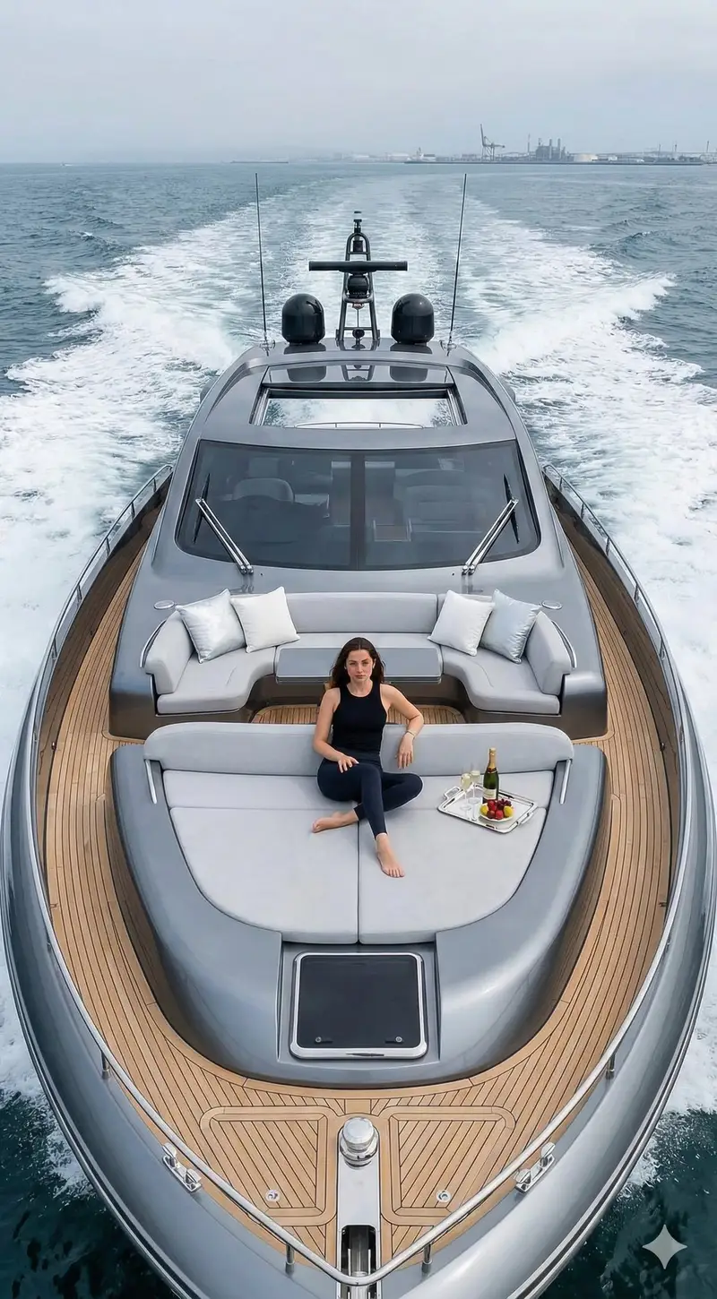Preview of Luxury Yacht Lifestyle Photography with Ana de Armas