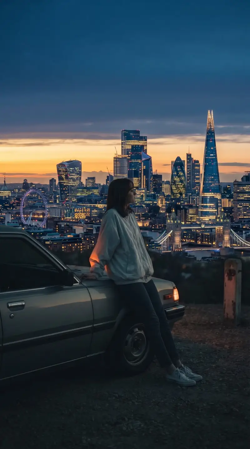 Preview of London Skyline Background Edit