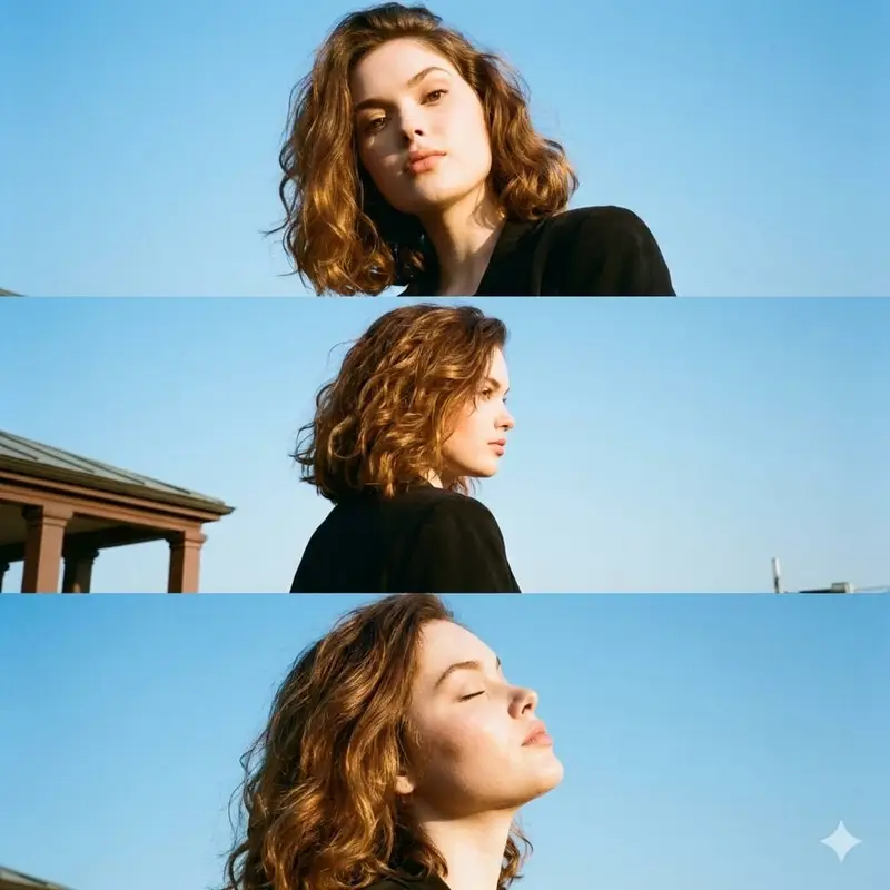 Preview of Triptych Portrait with Strict Identity Lock