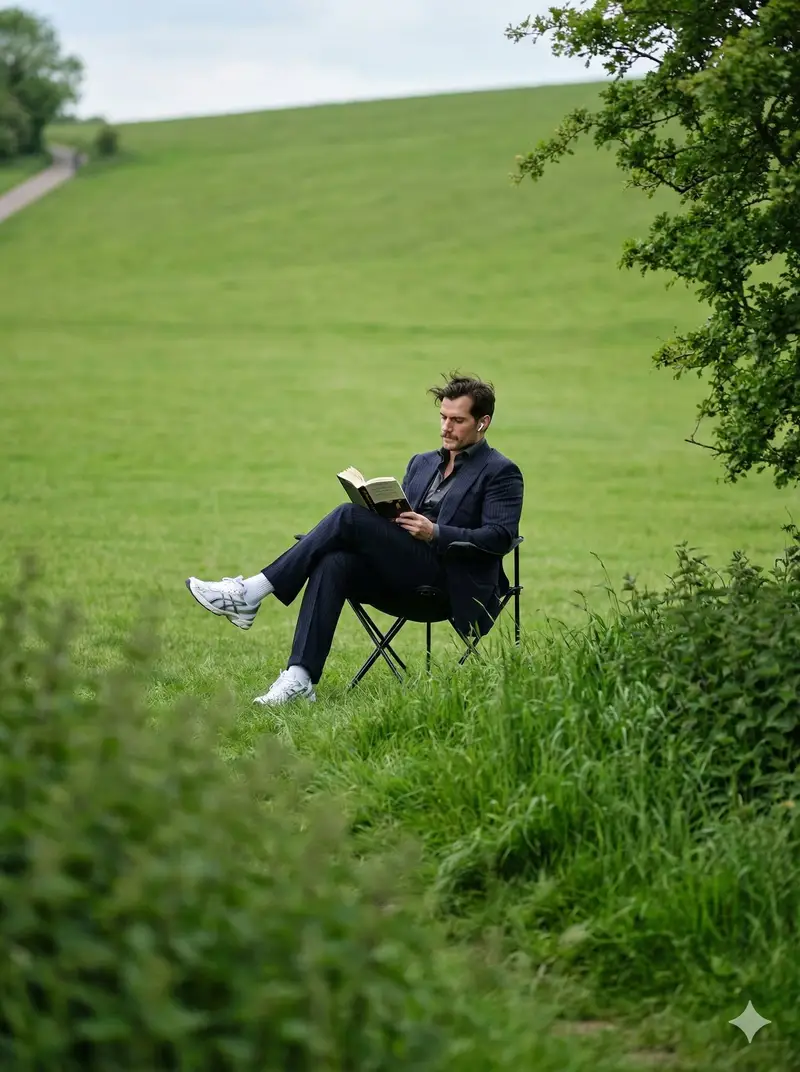 پیش‌نمایش Peaceful Solitude Portrait in Nature Prompt