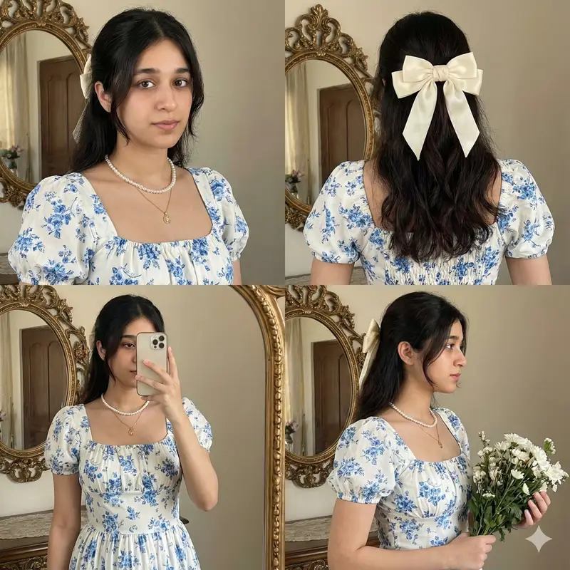 Preview of کلاژ ۲×۲ با تطبیق دقیق هویت و ژست