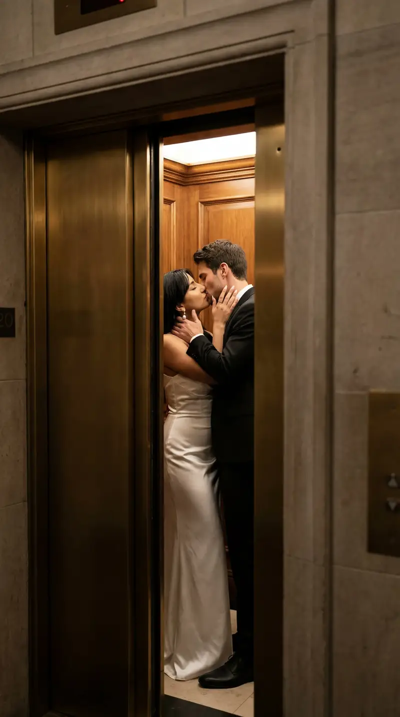 Preview of Cinematic Photoreal Elevator Kiss Scene