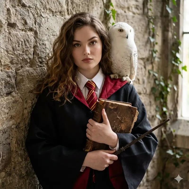 Preview of Hogwarts-Style Photoshoot Portrait