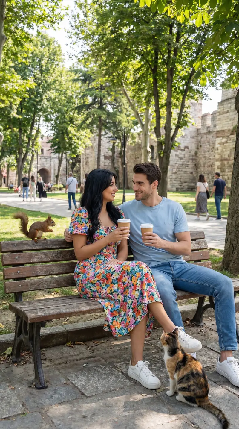 Preview of Ultra-Photoreal Candid Street Romance Prompt