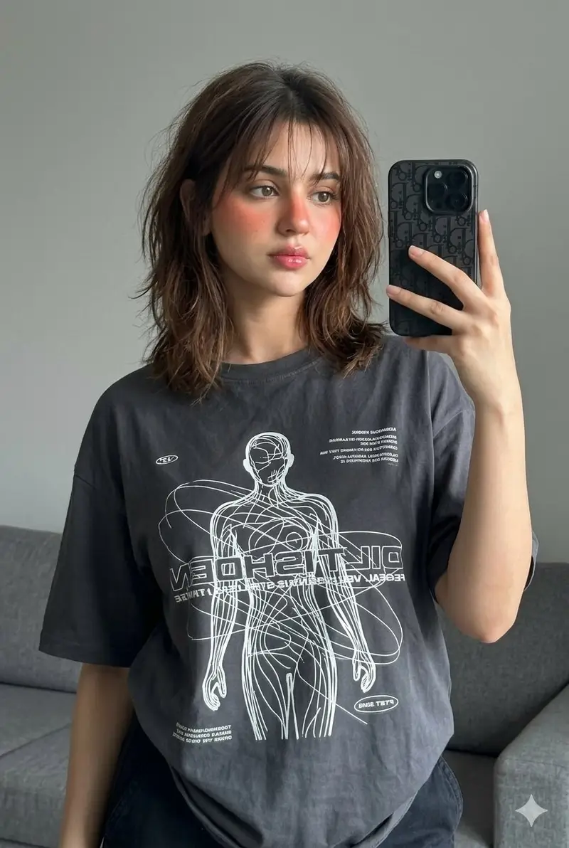 Preview of Editorial Mirror Selfie Edit