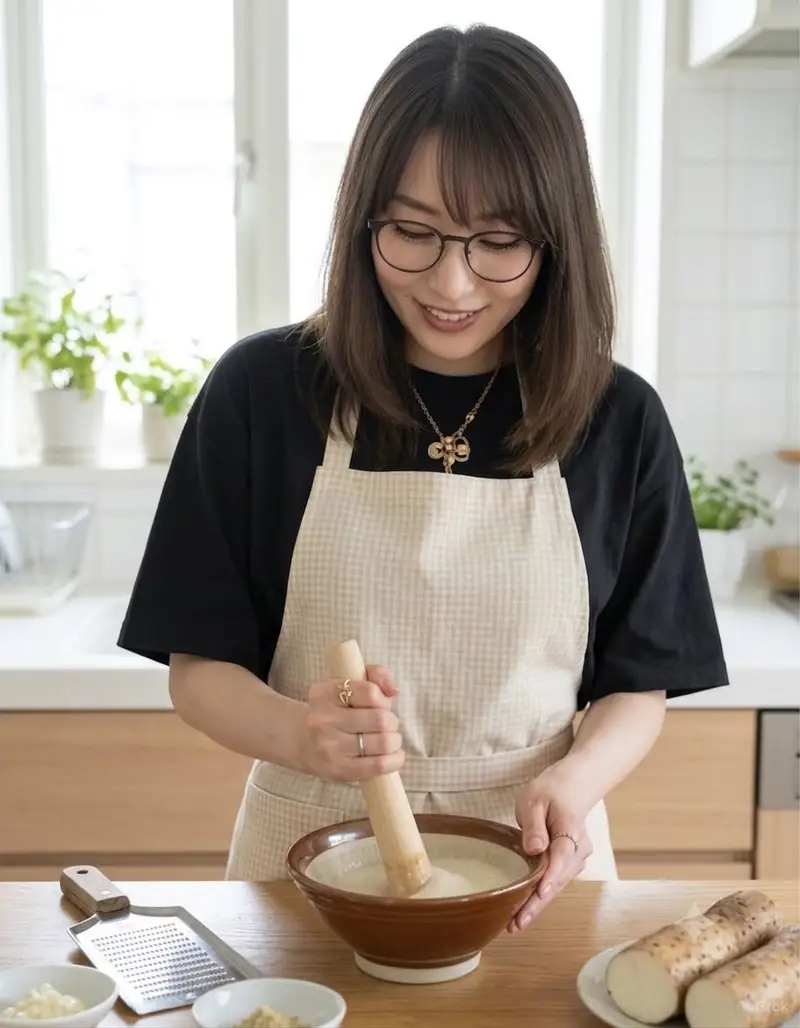 Preview of Kitchen Scene Grating Tororo