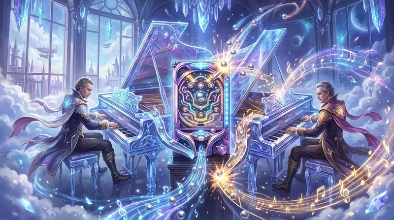 Preview of Image generation for Jolivet's 'Pachinko for Two Pianos'