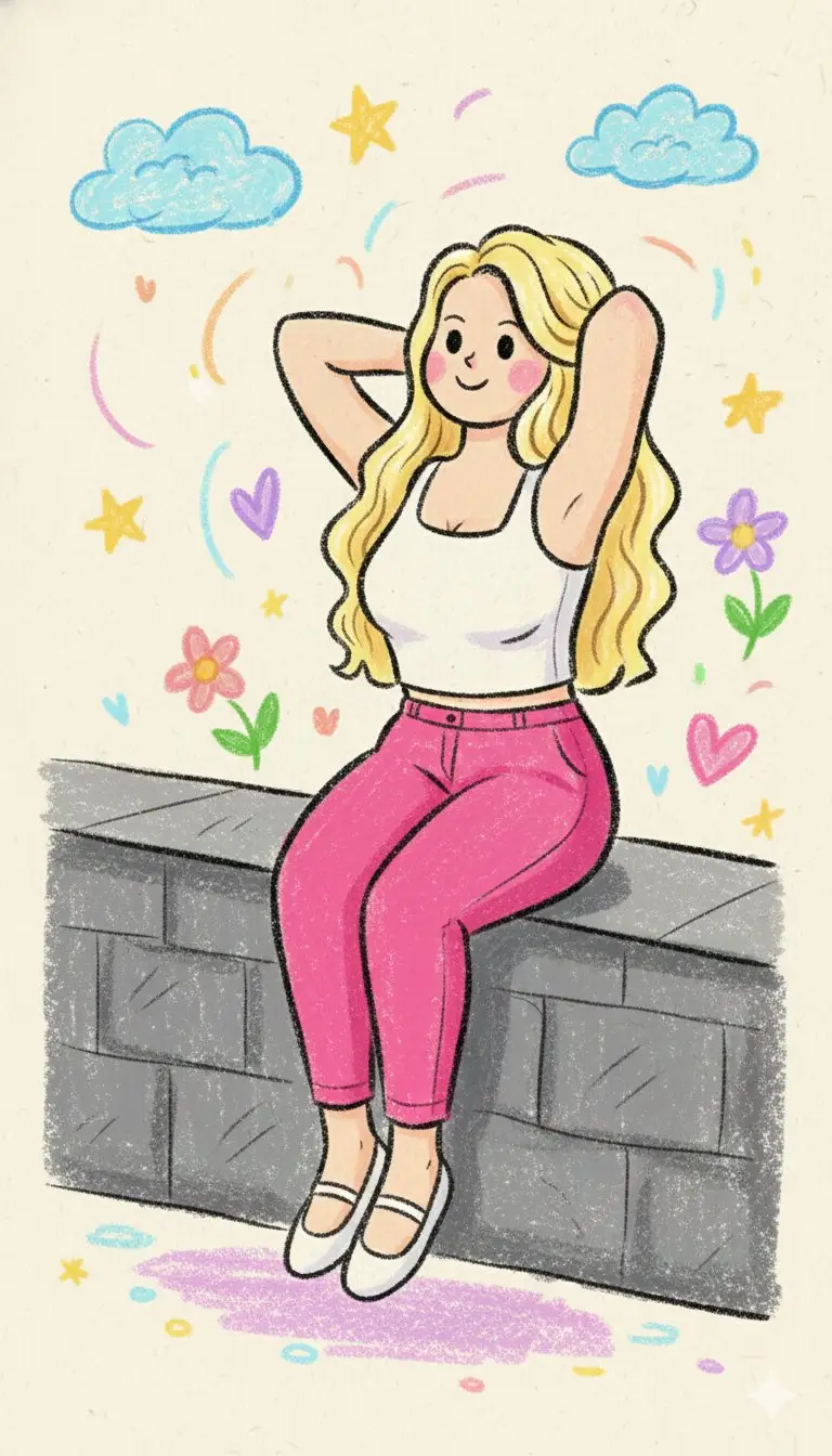 Preview of Kindergarten Crayon Doodle Illustration Prompt
