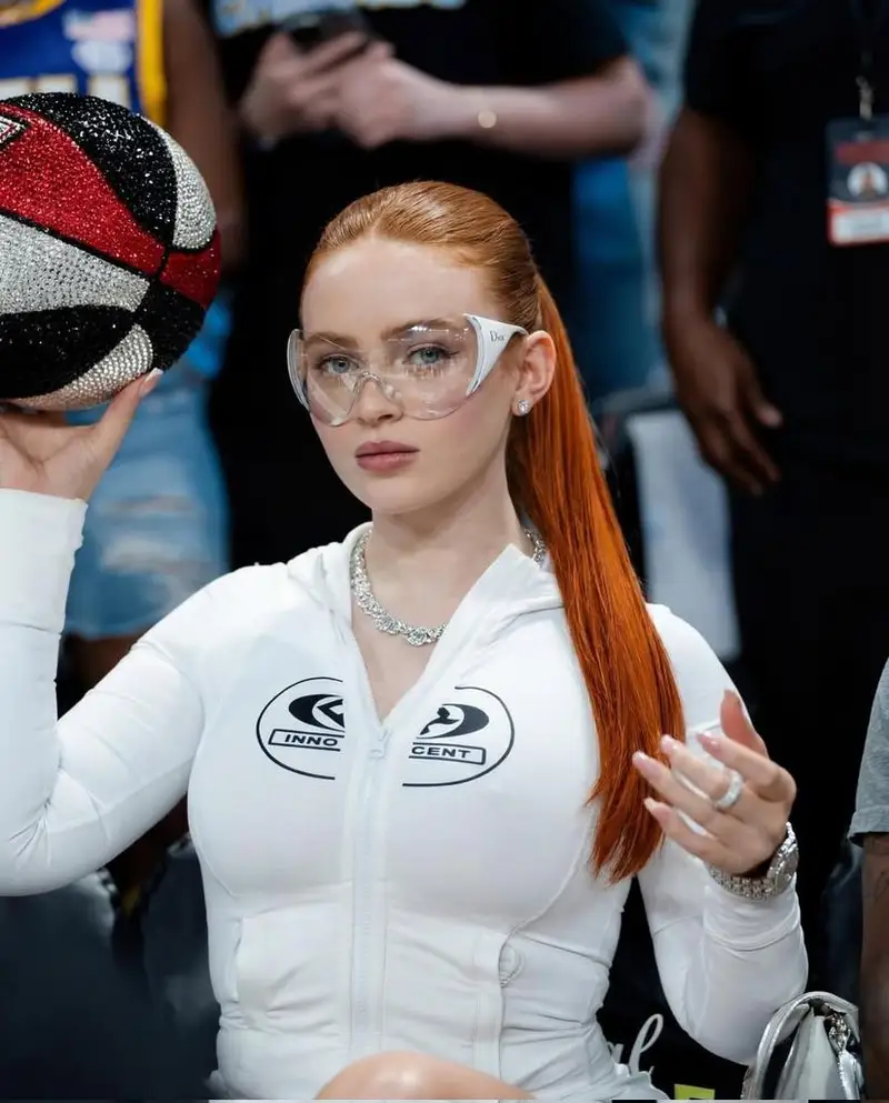 Preview of Sadie Sink Sporty Fashion Editorial