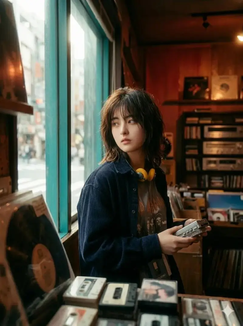 پیش‌نمایش 90s Japanese Indie Music Store Aesthetic
