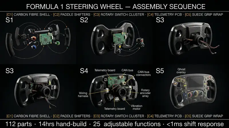 Preview of Product Assembly Sequence Timeline