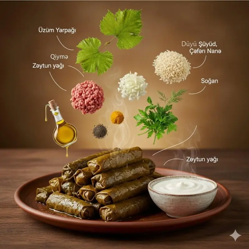 Preview of Cinematic Food Infographic with Floating Ingredients