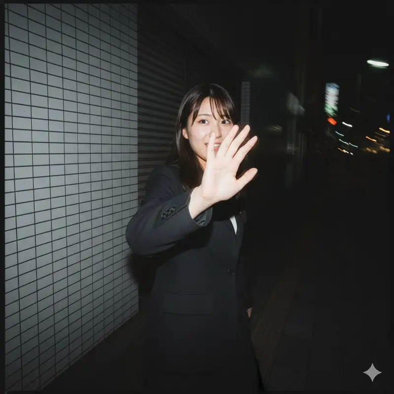 Preview of Raw, Motion-Blurred Nighttime Smartphone Flash Portrait