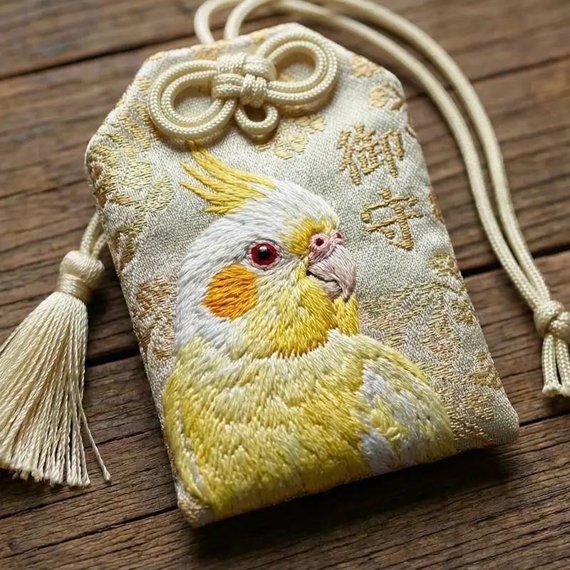 Preview of Realistic Cockatiel Amulet Generation