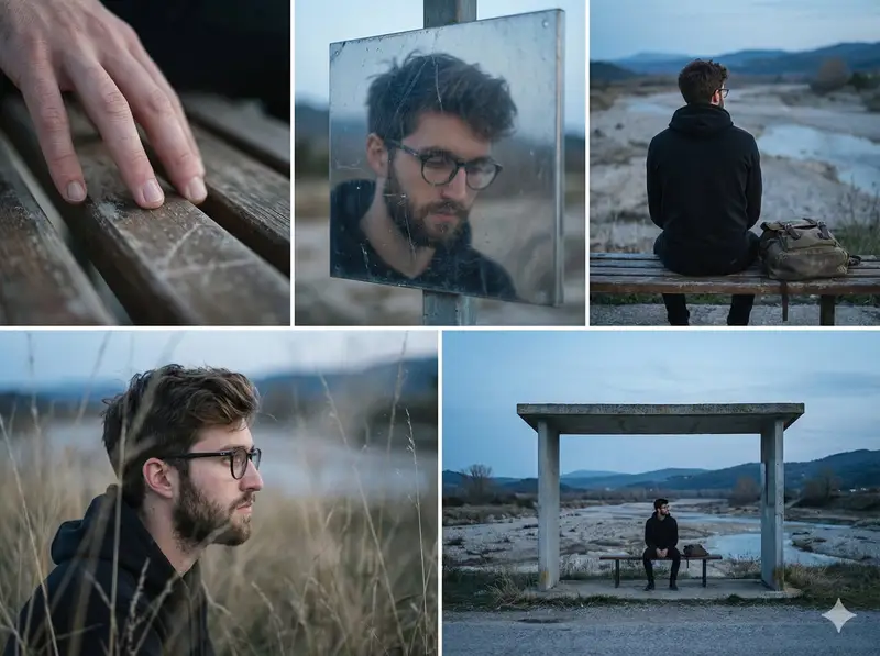 پیش‌نمایش Nostalgic Memory Narrative Grid Prompt