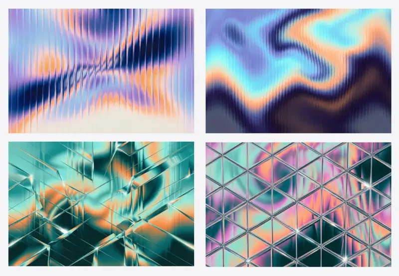 Preview of Generating Fractal Glass Gradient Images with Nano Banana Pro