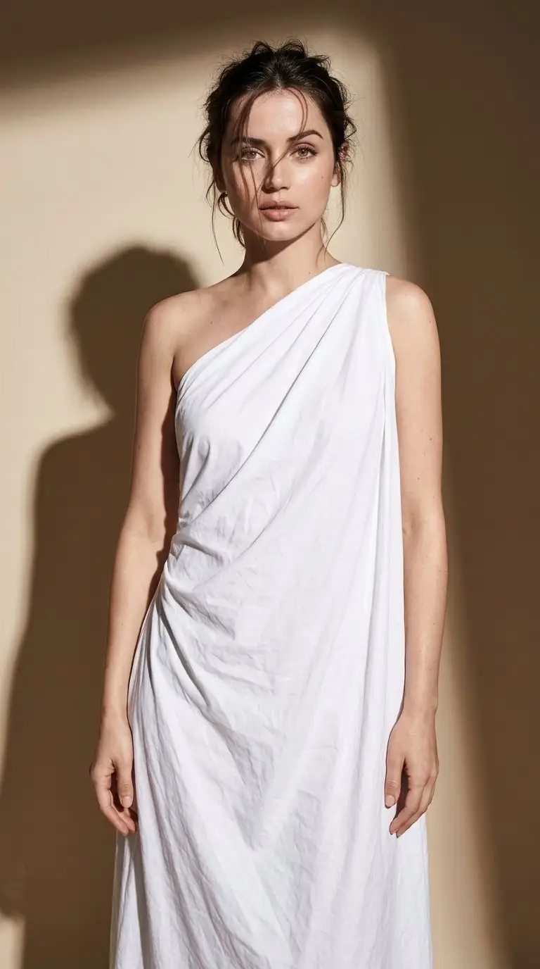 Preview of Minimal High-Contrast Studio Fashion Editorial