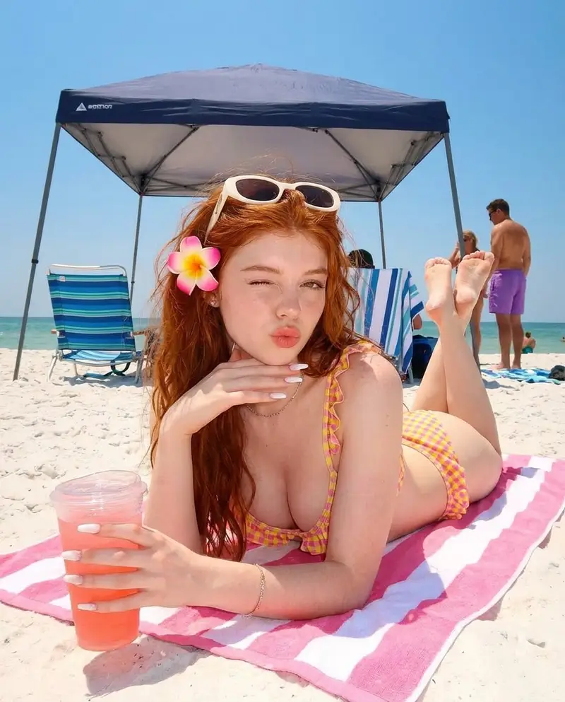 Preview of Playful Summer Beach Portrait