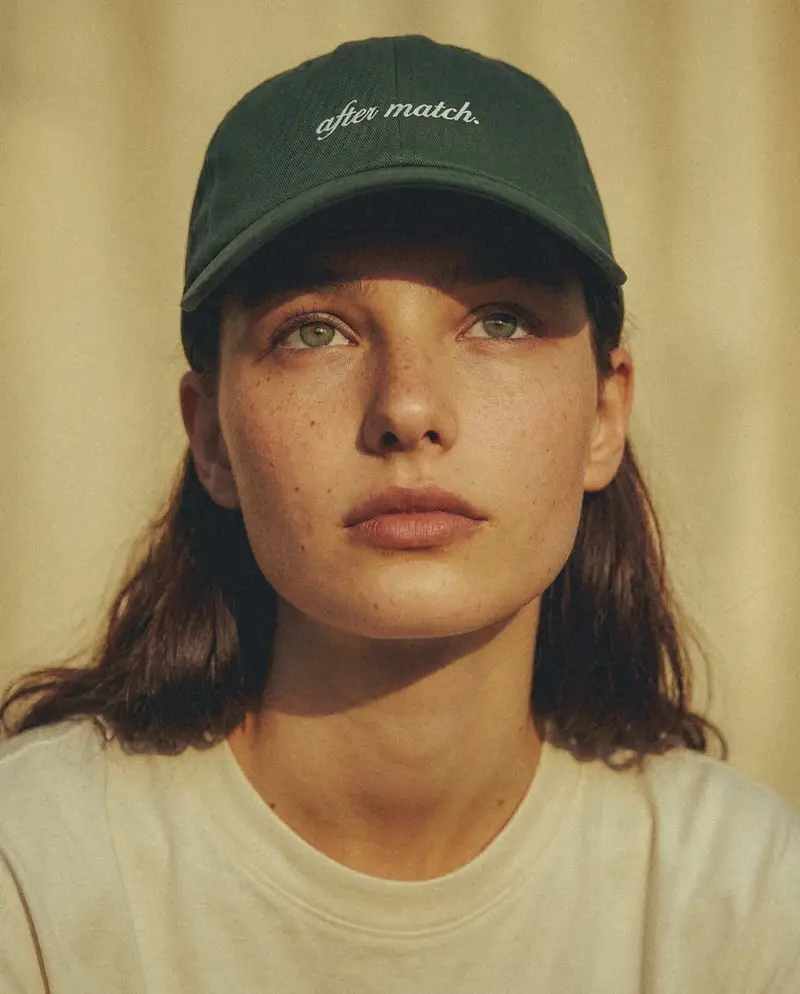 Preview of Fashion Editorial Green Cap Portraits