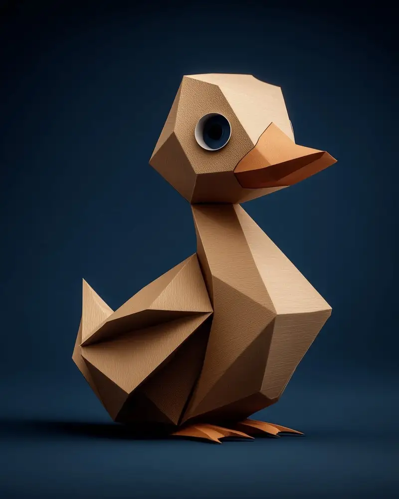 Preview of Collection of Low-Poly Origami Animals